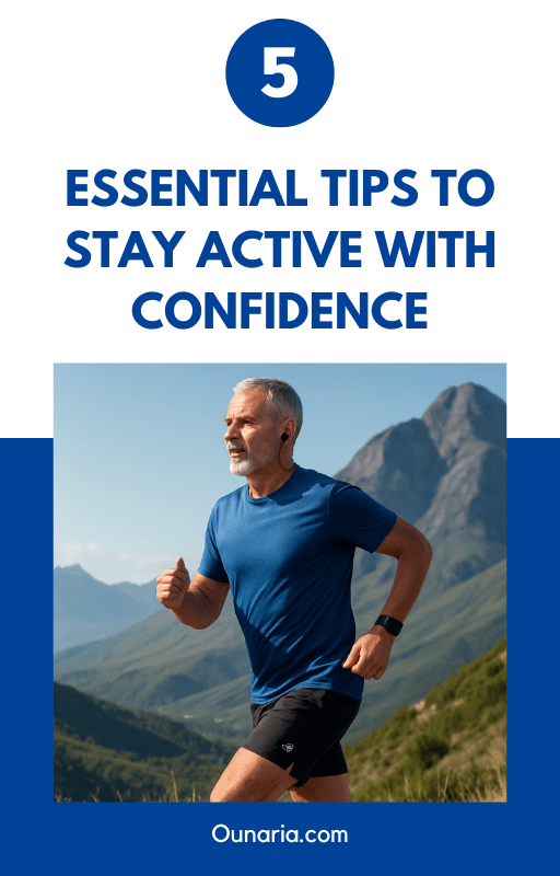 E-book - 5 Essential tips to stay active with confidence