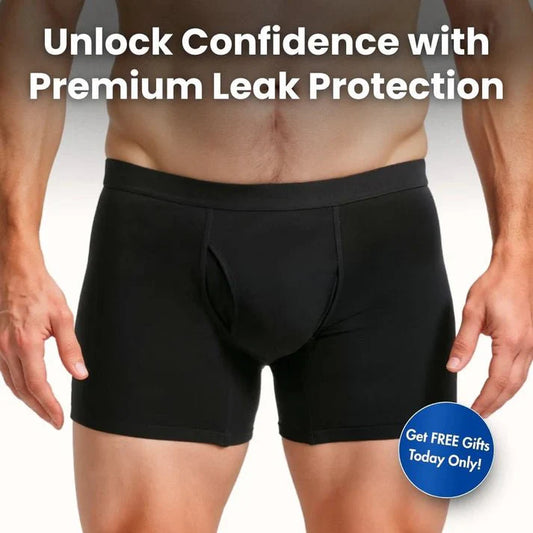 Men's Ultra-Absorbent Incontinence Trunks